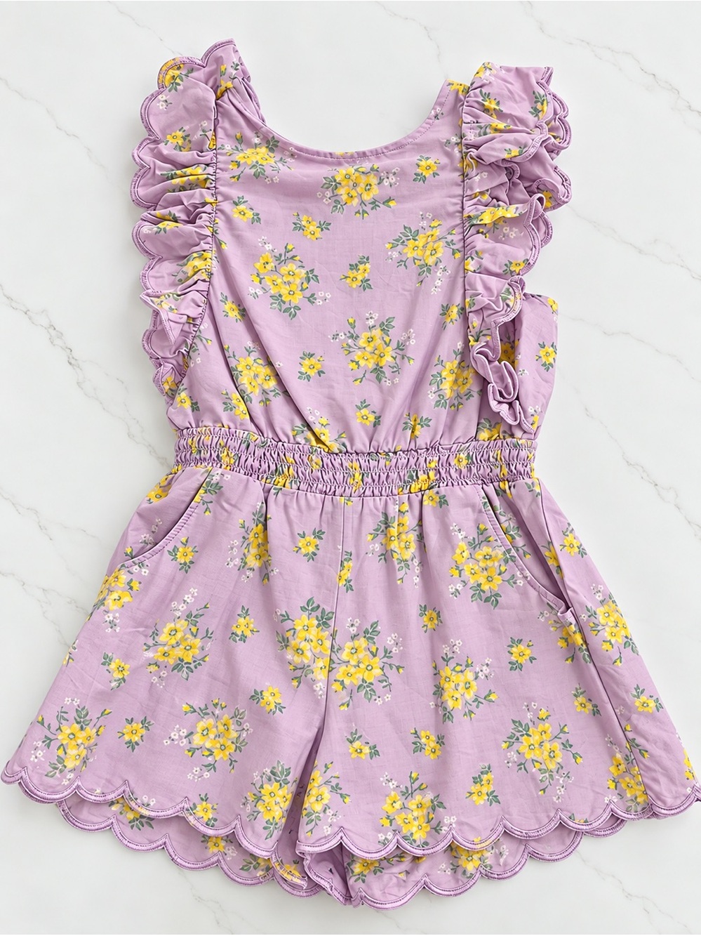Size 4T Janie and Jack Light Purple Romper